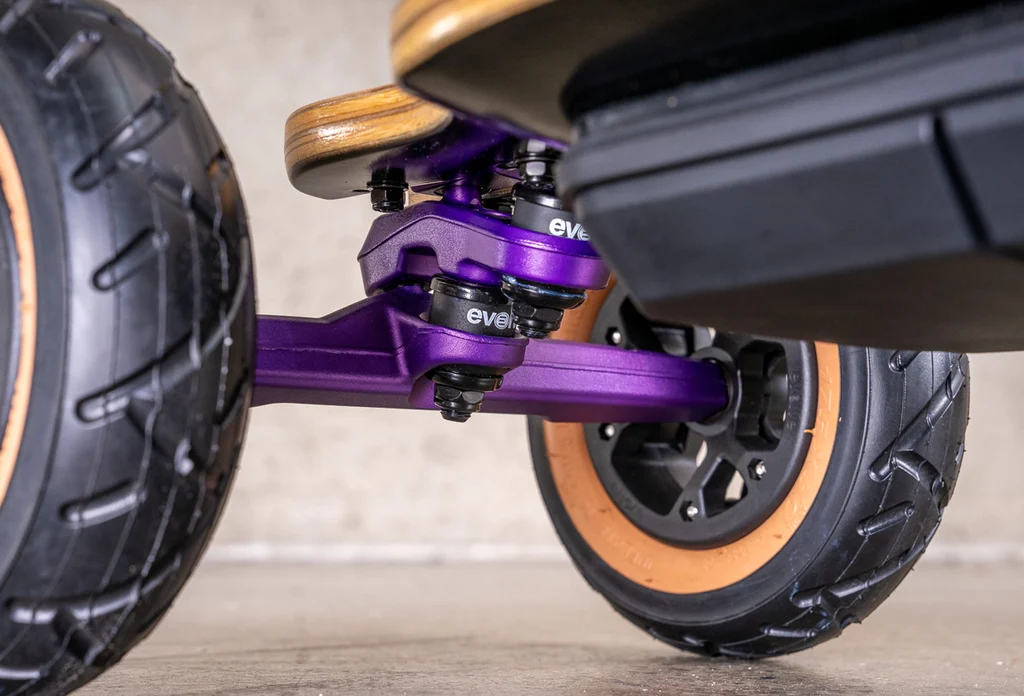 Purple SuperCarve 2 Trucks